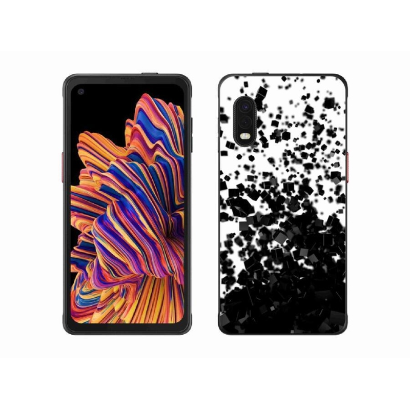 Gél borítás mmCase Samsung Galaxy Xcover Pro készülékhez - absztrakt minta 1