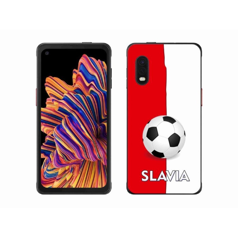 Gél borítás mmCase a Samsung Galaxy Xcover Pro - futball 2 számára