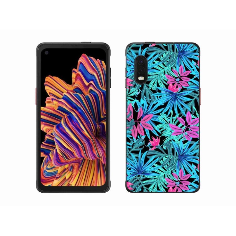 Gél borítás mmCase a Samsung Galaxy Xcover Pro készülékhez - virágok 3