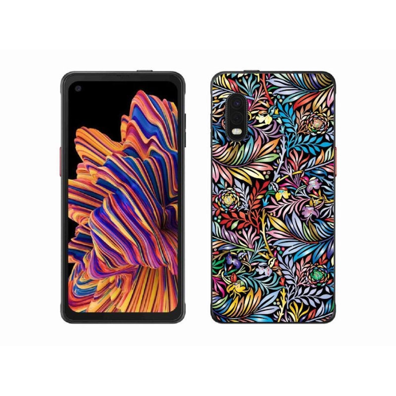 Gél borítás mmCase a Samsung Galaxy Xcover Pro készülékhez - virágok 5