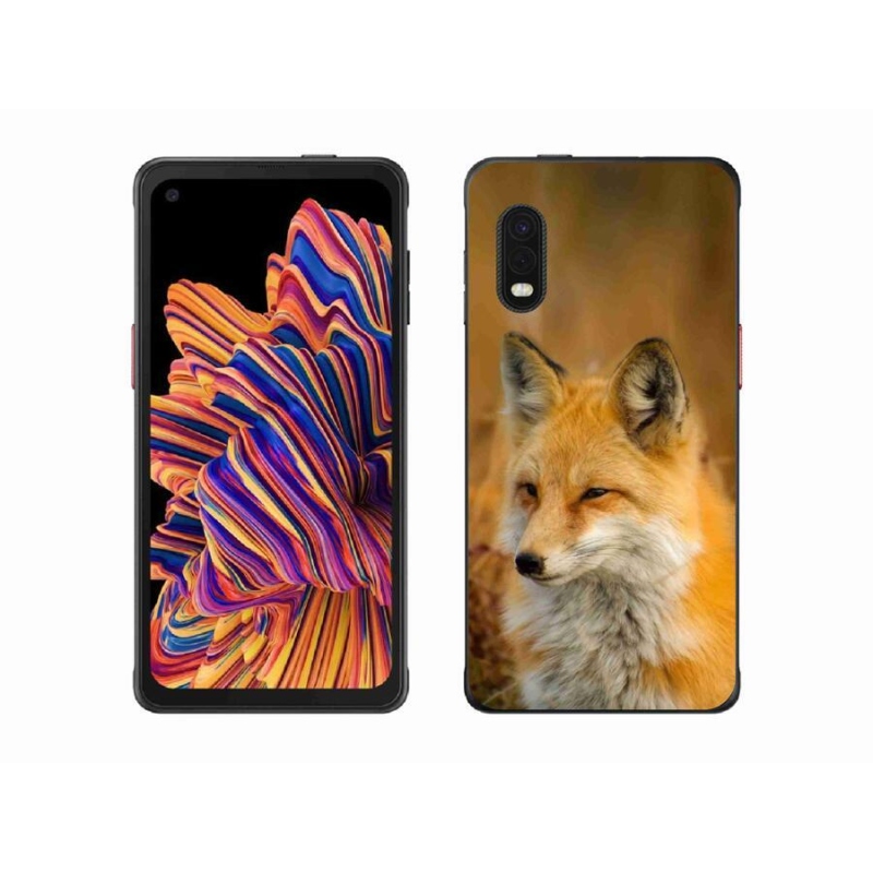 Zselés borítás mmCase Samsung Galaxy Xcover Pro készülékhez - róka