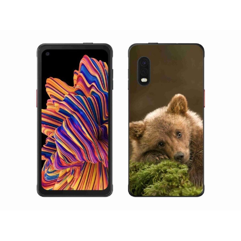 Zselés borítás mmCase Samsung Galaxy Xcover Pro - medve