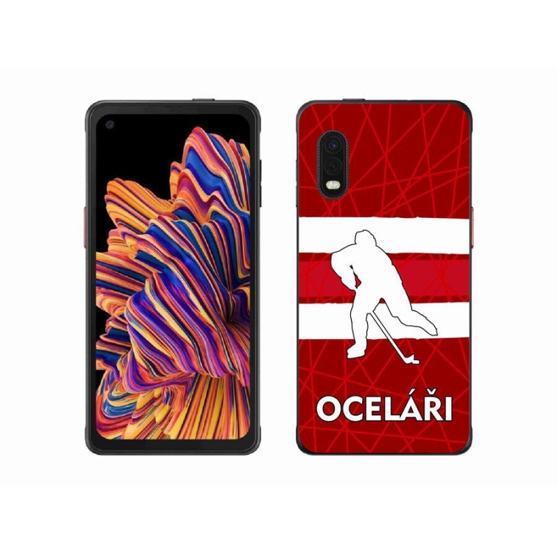 Gél borítás mmCase a Samsung Galaxy Xcover Pro készülékhez - Steelers