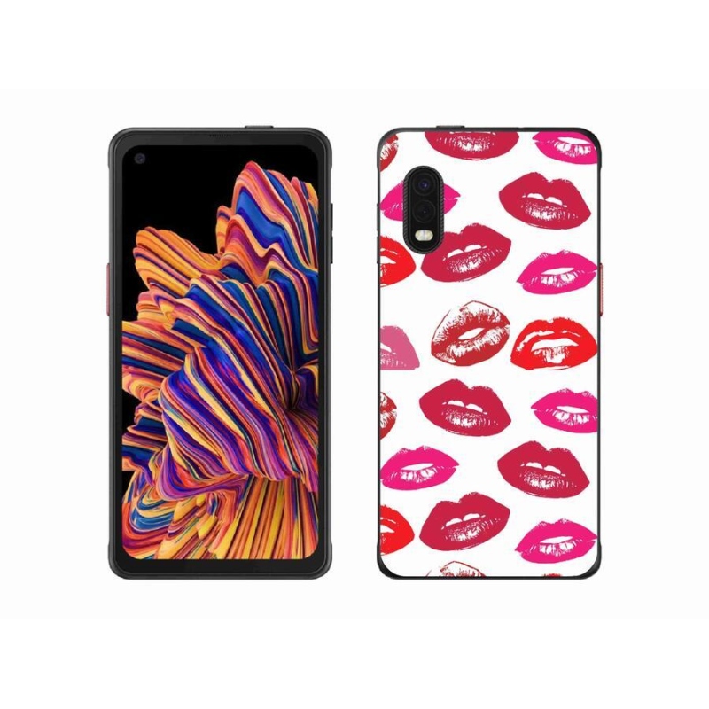 Zselés borítás mmCase Samsung Galaxy Xcover Pro - ajkakhoz