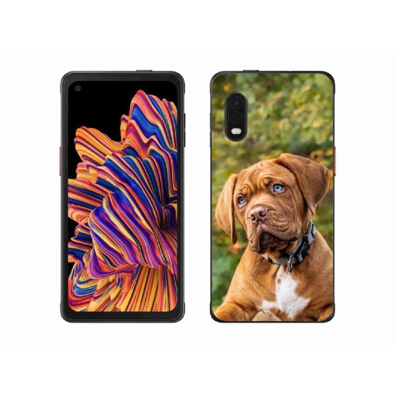 Gél borítás mmCase Samsung Galaxy Xcover Pro - kölyökkékhez