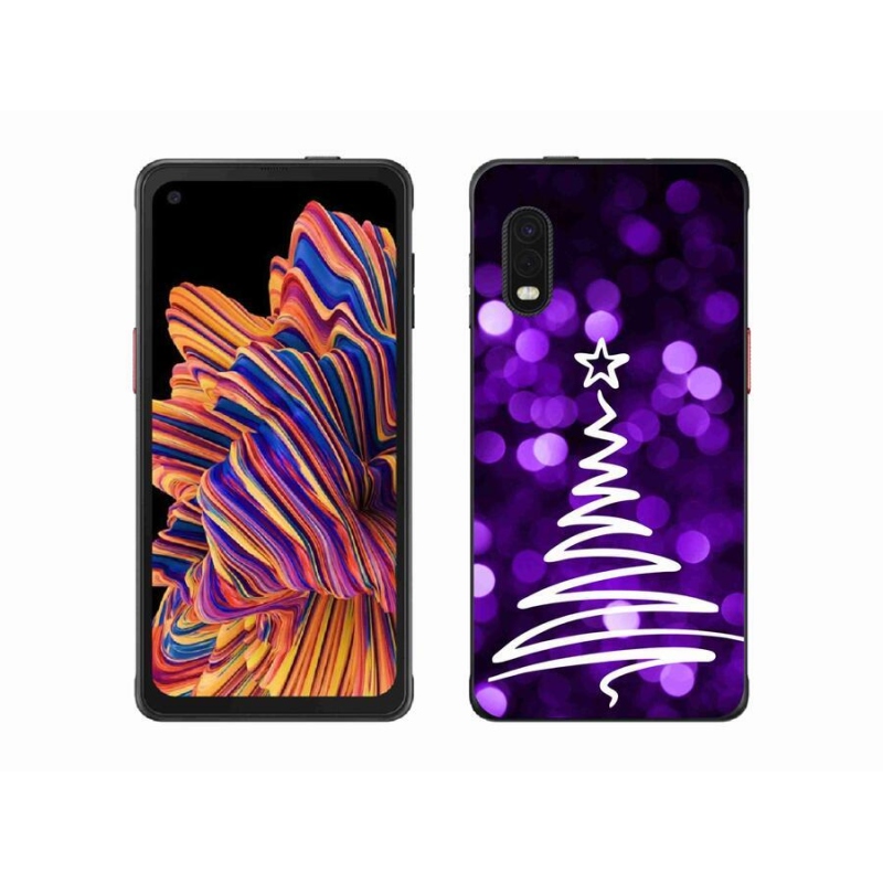 Zselés borítás mmCase Samsung Galaxy Xcover Pro - fa