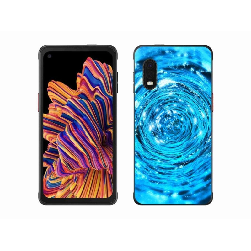 Gél borítás mmCase Samsung Galaxy Xcover Pro készülékhez - water vortex