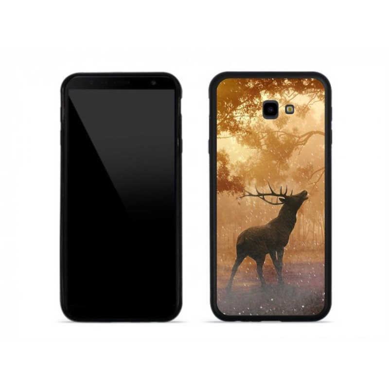 Zselés borítás mmCase Samsung J4 Plushoz - szarvasok a vadászaton