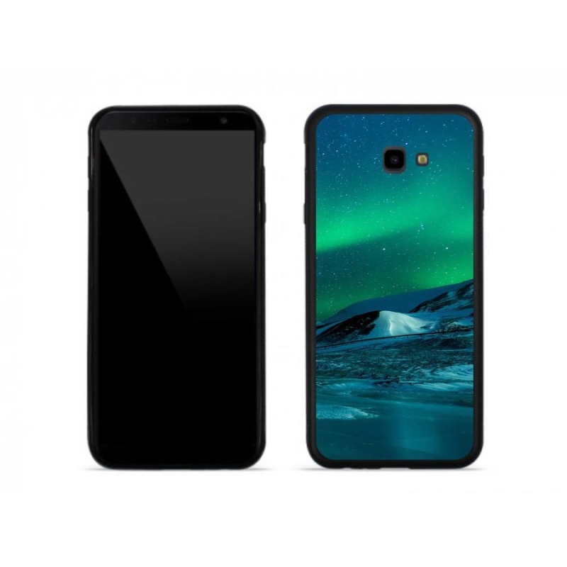 Gél borító mmCase Samsung J4 Plus - aurora borealis - Samsung J4 Plus számára