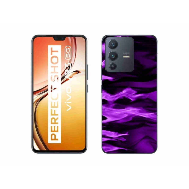 Gél borítás mmCase a Vivo V23 5G készülékhez - absztrakt minta 9