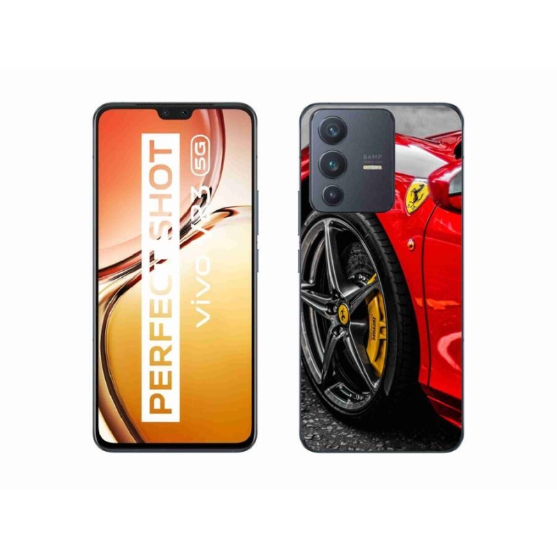 Zselés borítás mmCase a Vivo V23 5G készülékhez - autó 1