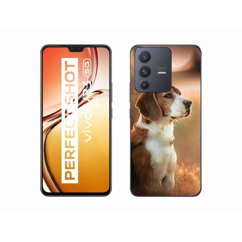 Zselés borítás mmCase a Vivo V23 5G készülékhez - bézs színű