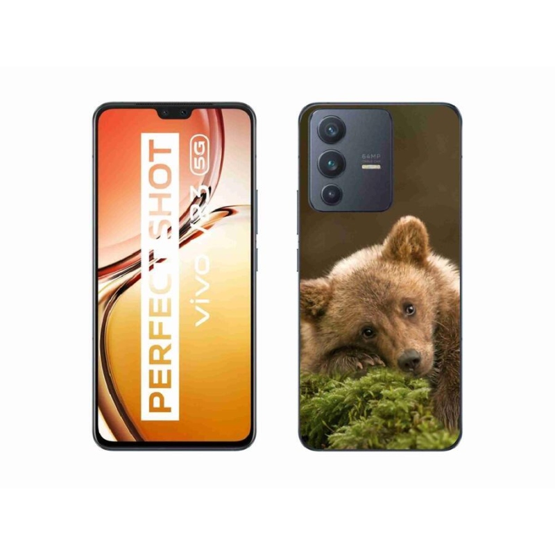 Zselés borítás mmCase a Vivo V23 5G-hez - medve