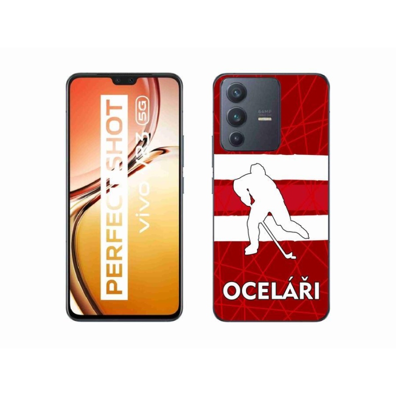 Zselés borítás mmCase a Vivo V23 5G készülékhez - Acélsárgák