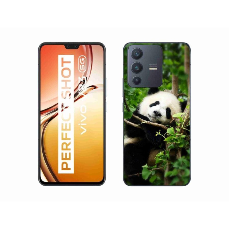 Gél borítás mmCase a Vivo V23 5G készülékhez - panda
