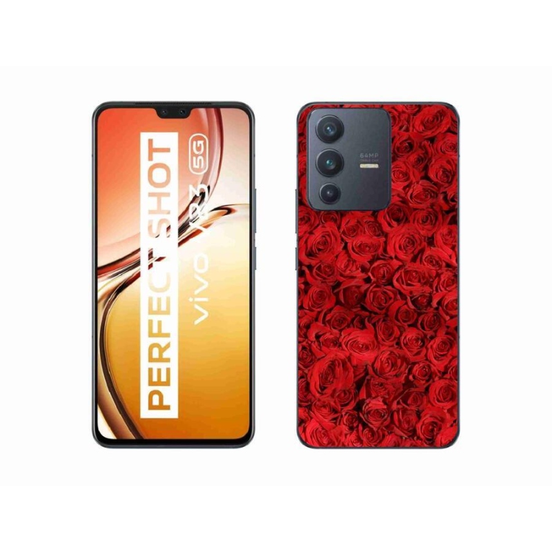 Zselés borítás mmCase a Vivo V23 5G készülékhez - rózsaszínű