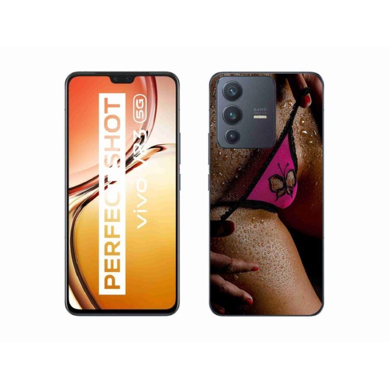 Gél borító mmCase a Vivo V23 5G készülékhez - szexi nő