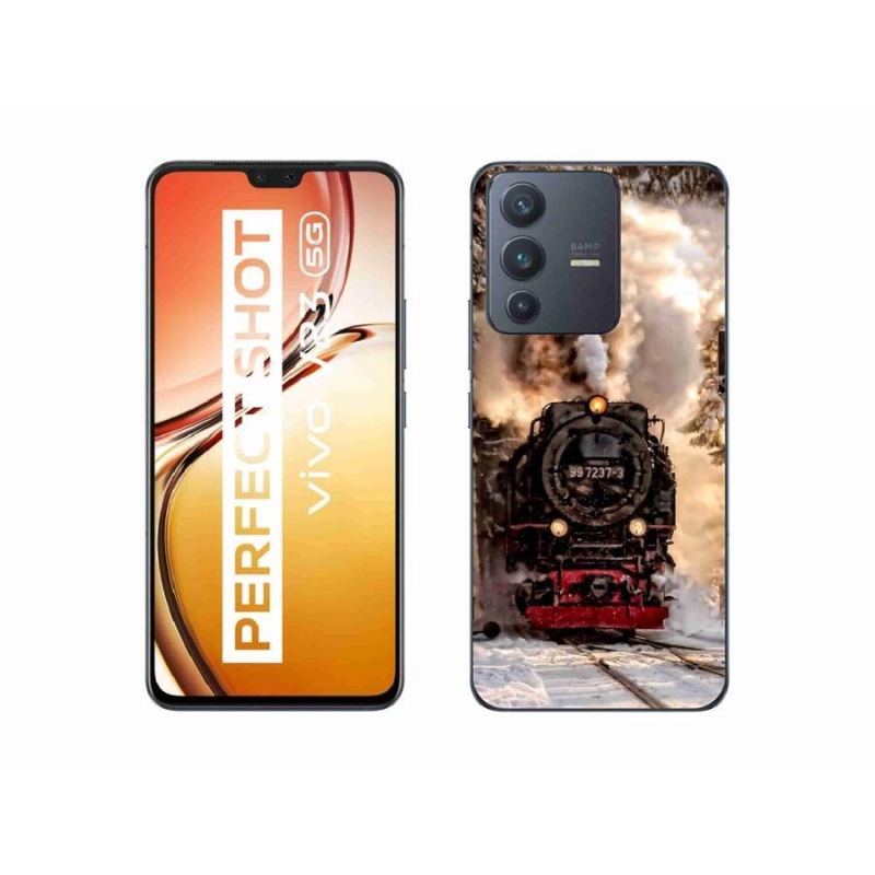 Zselés borítás mmCase a Vivo V23 5G-hez - vonat