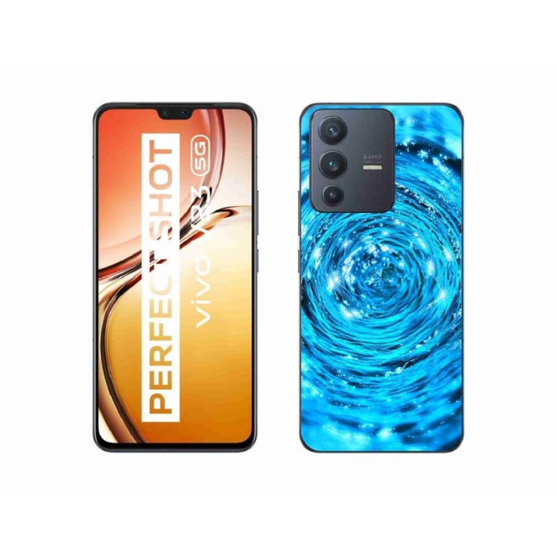Zselés borítás mmCase a Vivo V23 5G-hez - water vortex