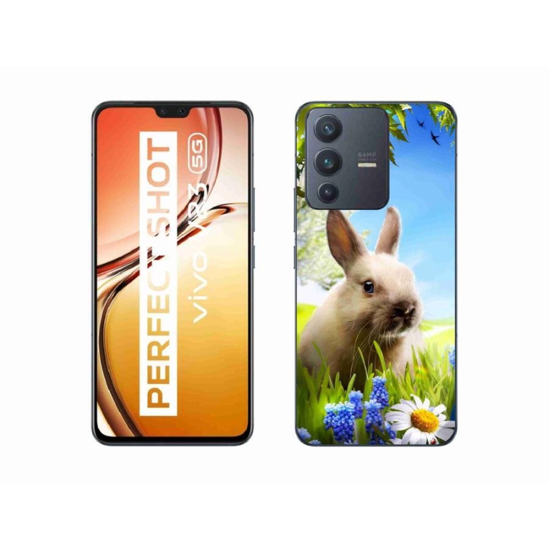 Zselés borítás mmCase a Vivo V23 5G készülékhez - nyuszi