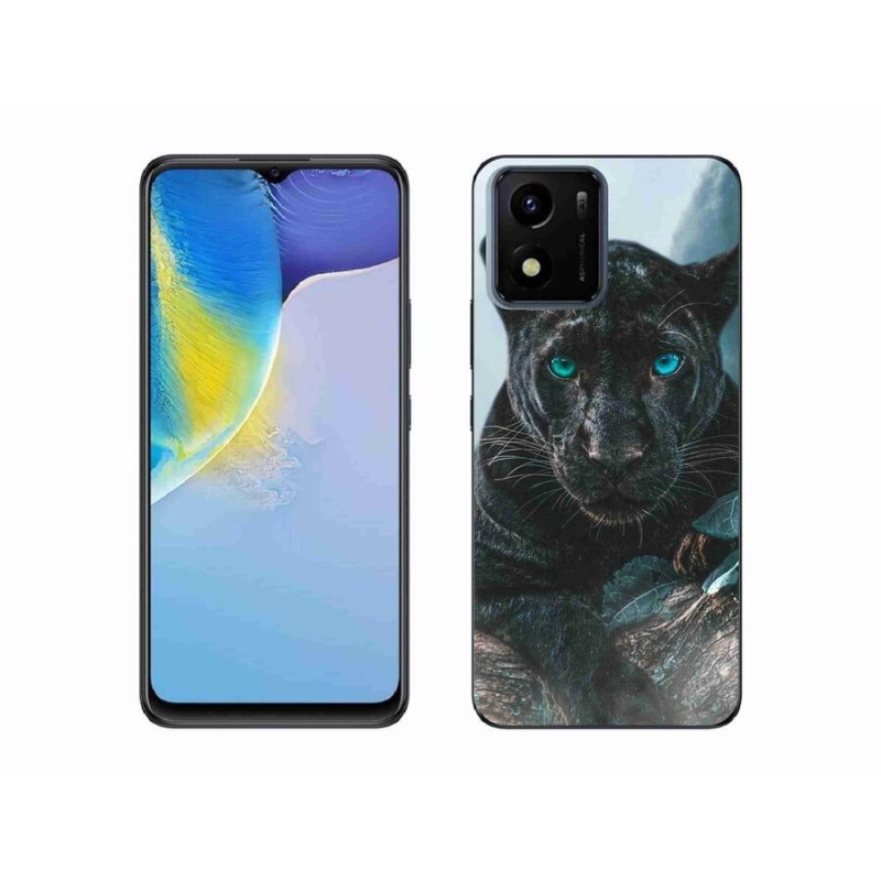 Gél borítás mmCase a Vivo Y01-hez - fekete párduc