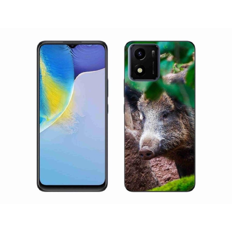 Zselés borítás mmCase a mobil Vivo Y01 - vaddisznó számára