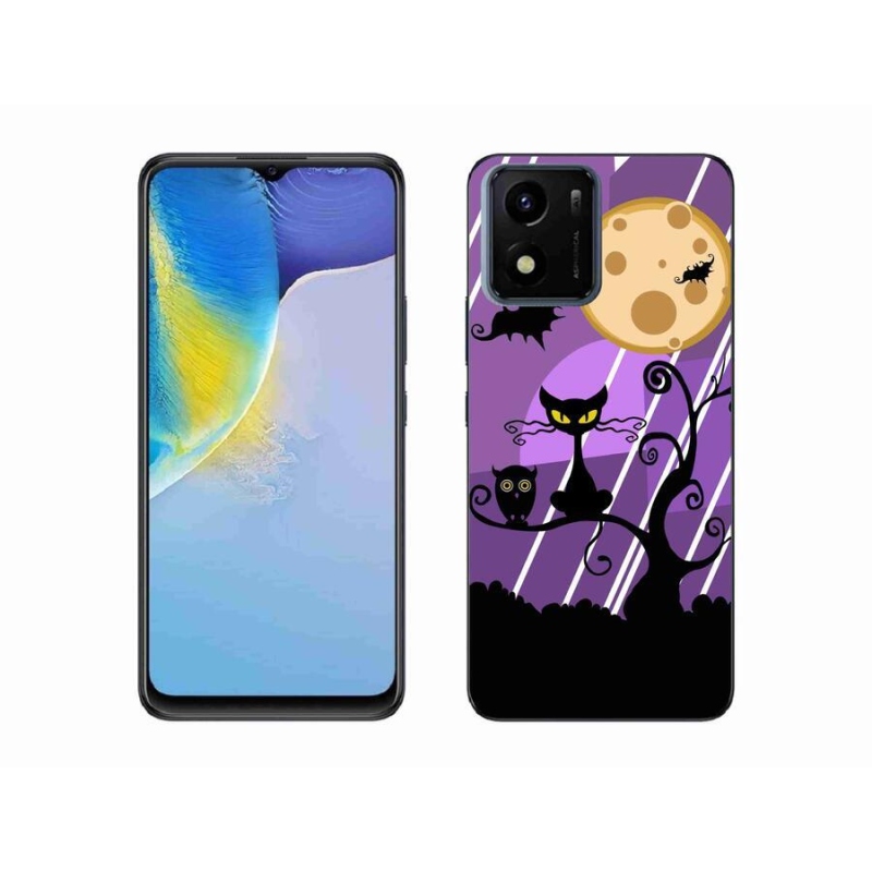 Gél borító mmCase mobil Vivo Y01 - halloween