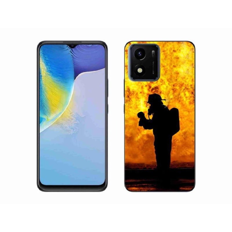 Gél borító mmCase mobil Vivo Y01 - tűzoltóhoz