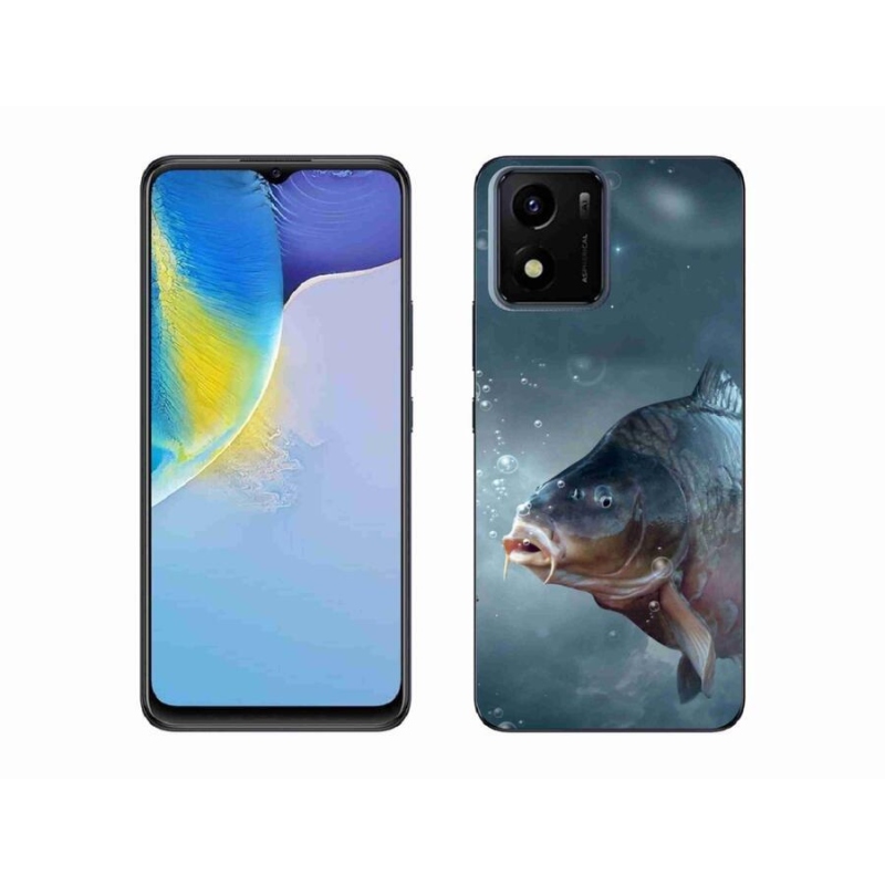 Zselés borítás mmCase a Vivo Y01-hez - ponty és buborékok