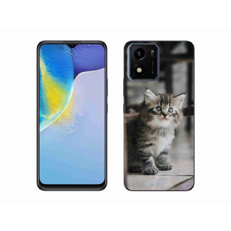 Zselés borító mmCase mobil Vivo Y01 - cica