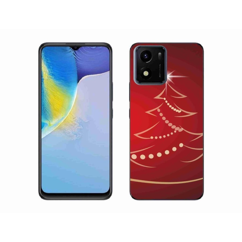Gél borító mmCase mobil Vivo Y01 - karácsonyfa rajzfilm karácsonyfa