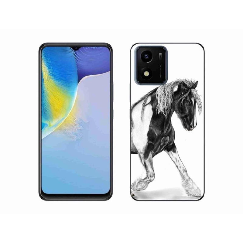 Zselés borító mmCase mobil Vivo Y01 - lóhoz