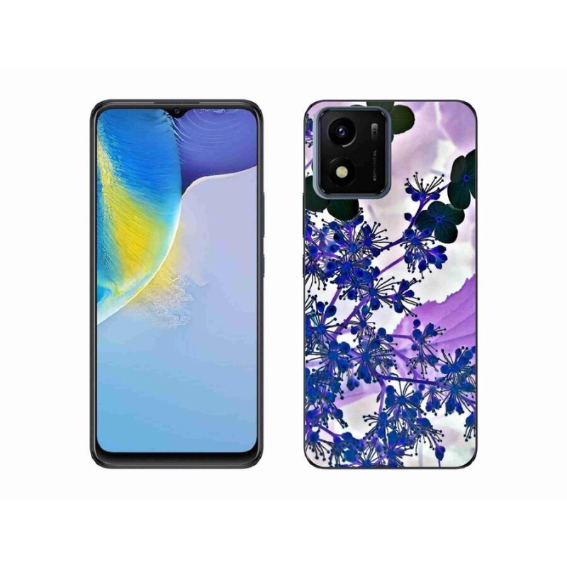 Zselés borító mmCase mobil Vivo Y01 - hortenzia virág