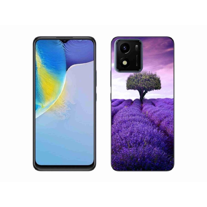 Zselés borítás mmCase a Vivo Y01-hez - levendula rét