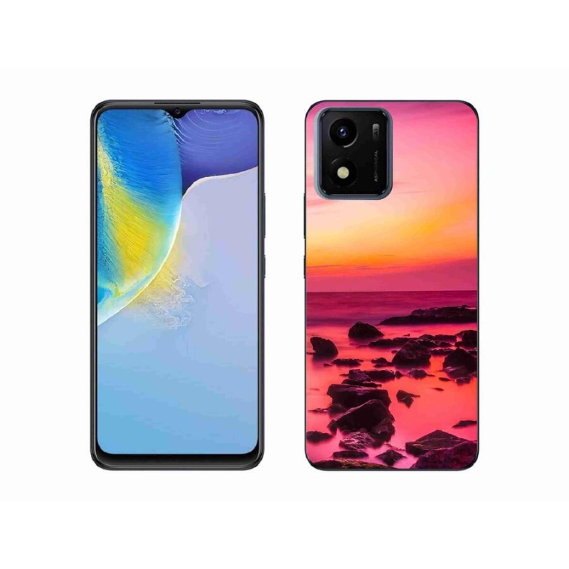 Zselés borítás mmCase a Vivo Y01-hez - tenger és ragyogás