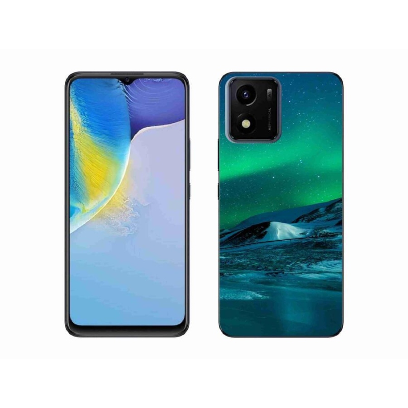 Zselés borítás mmCase a Vivo Y01-hez - aurora borealis