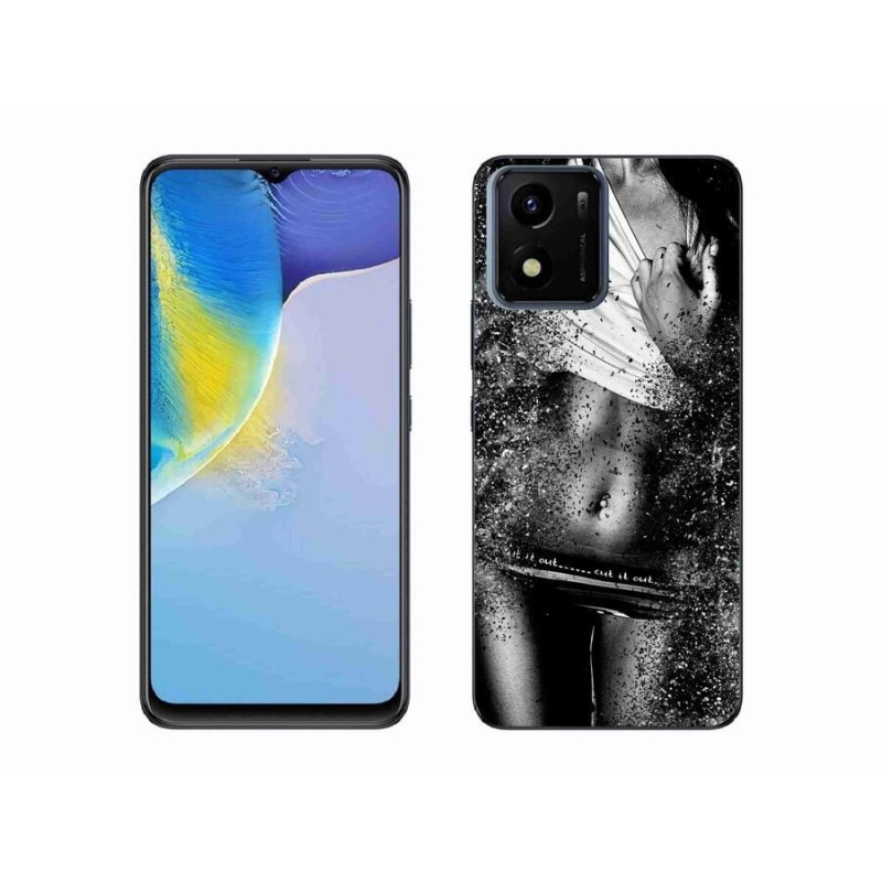 Gél borító mmCase mobil Vivo Y01 - szexi nő 1