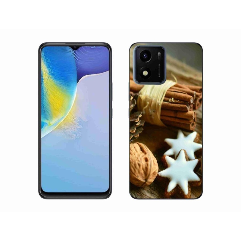 Gél borítás mmCase a Vivo Y01-hez - fahéj és mézeskalács