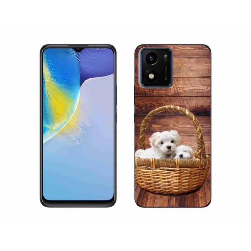 Zselés borítás mmCase mobil Vivo Y01 - kölykökhöz