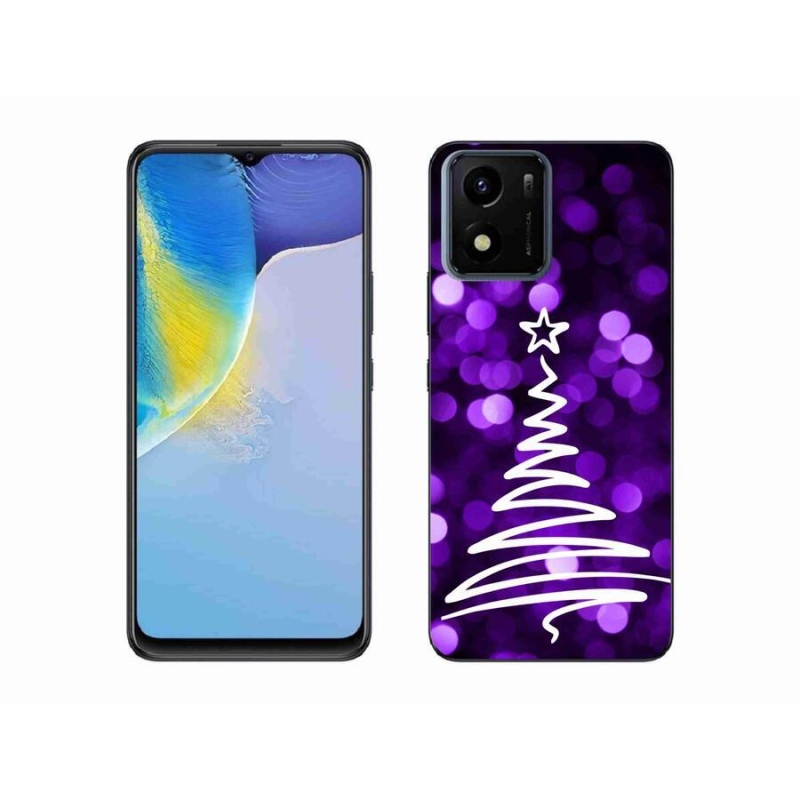 Zselés borítás mmCase mobil Vivo Y01 - fa