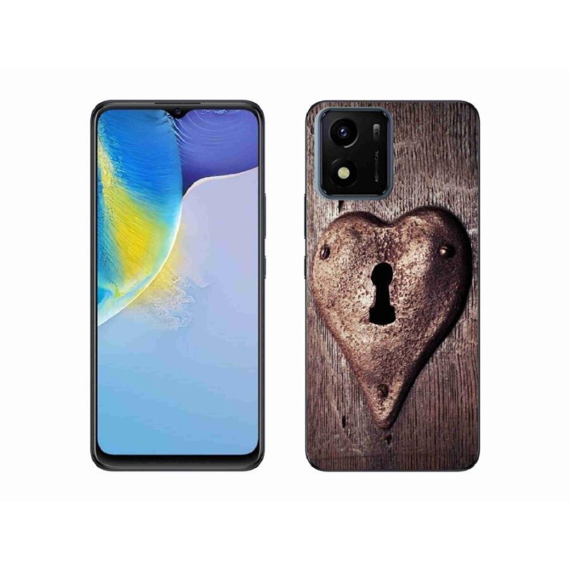 Gél borítás mmCase a Vivo Y01-hez - szív alakú zár