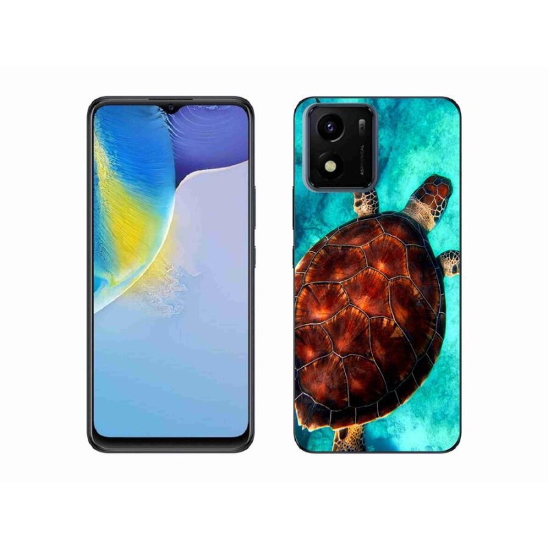 Zselés borítás mmCase mobil Vivo Y01 - teknősbéka