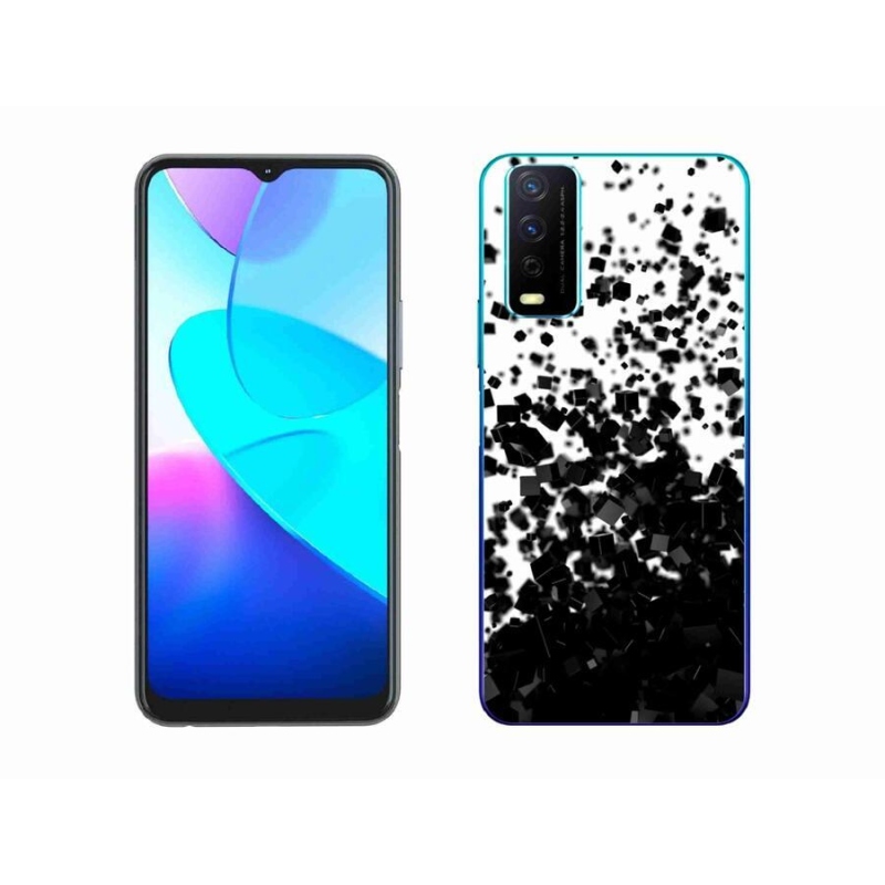 Gél védőhuzat mmCase a Vivo Y11s/Y20s készülékhez - absztrakt minta 1