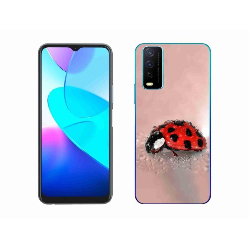 Zselés borítás mmCase a Vivo Y11s/Y20s készülékhez - katicabogár
