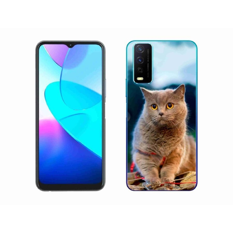 Gél védőburkolat mmCase Vivo Y11s/Y20s készülékhez - brit kék 2