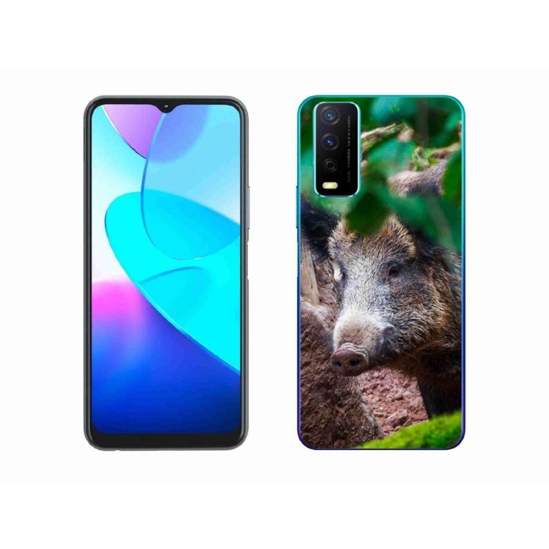 Zselés borítás mmCase Vivo Y11s/Y20s - vaddisznóhoz