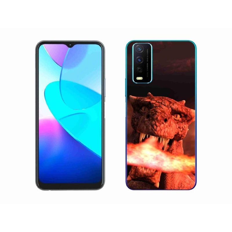 Gél védőburkolat mmCase a Vivo Y11s/Y20s készülékhez - sárkány