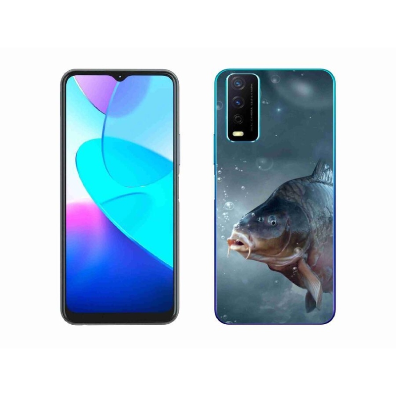 Zselés borítás mmCase a Vivo Y11s/Y20s készülékhez - ponty és buborékok