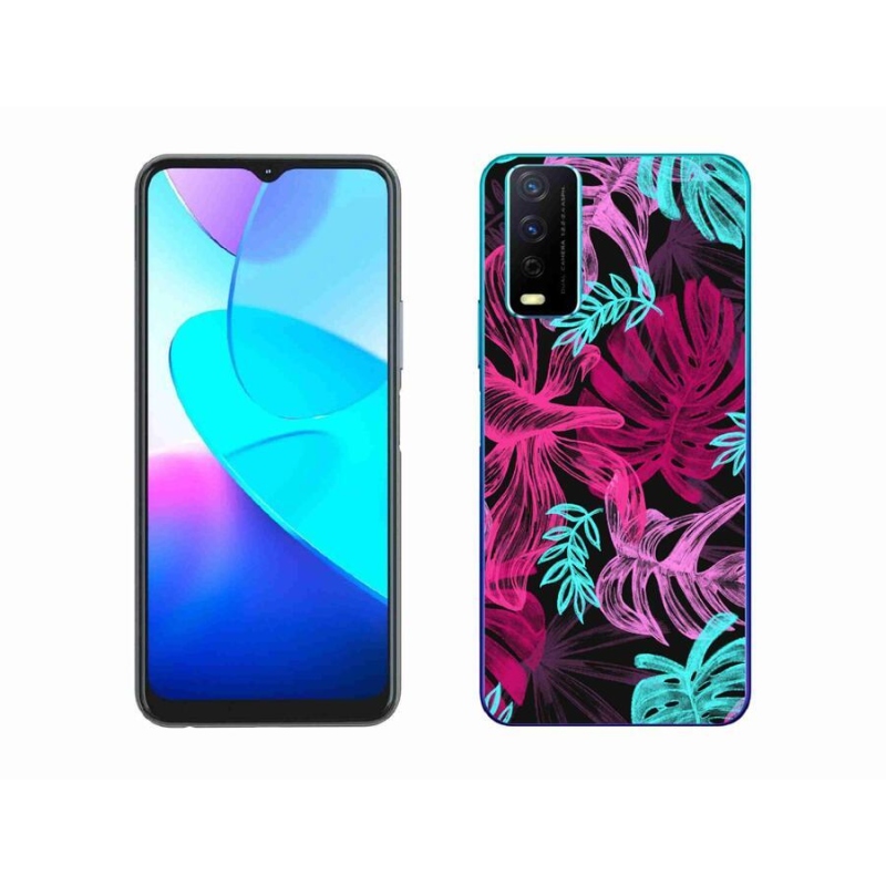 Zselés borítás mmCase a Vivo Y11s/Y20s készülékhez - virágok 1