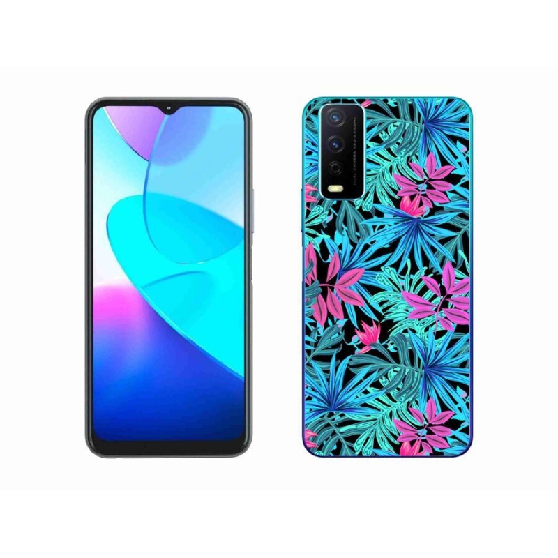 Zselés borítás mmCase a Vivo Y11s/Y20s készülékhez - virágok 3